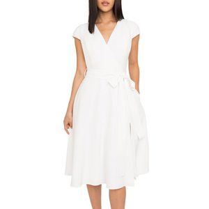 Black Halo White Pandora Dress 8